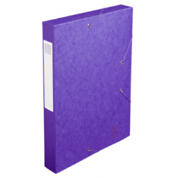 Exacompta, Boîte de classement, Cartobox, A4, 40 mm, Violet, 14015H