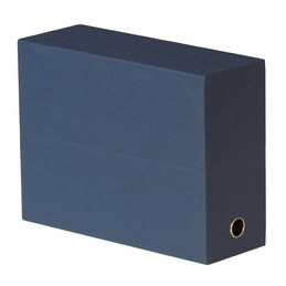 Oxford, Boîte transfert, Toilée, A4, 90 mm, Bleu foncé, 100725567
