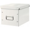 Leitz, Boîte de rangement, Click & Store, WOW, Cube L, Blanc, 6108-00-01