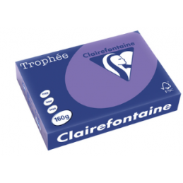 Clairefontaine, Papier Trophée, A4, 160G, Violine, 1018C