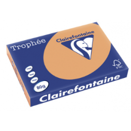 Clairefontaine, Papier Trophée, A3, 80G, Caramel, 1254C