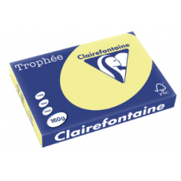 Clairefontaine, Papier Trophée, A3, 160G, Jonquille, 1115C