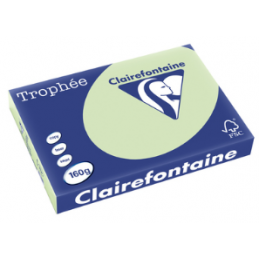 Clairefontaine, Papier Trophée, A3, 160G, Vert golf, 1114C