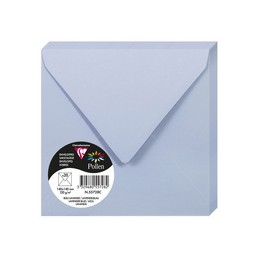 Pollen by Clairefontaine, Enveloppes, 140 x 140 mm, Bleu lavande, 120G, 55728C