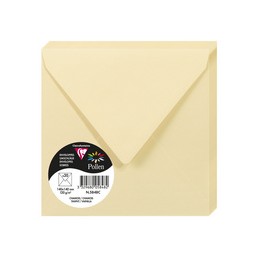 Pollen by Clairefontaine, Enveloppes, 140 x 140 mm, Chamois, 120G, 5848C