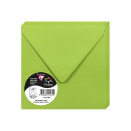 Pollen by Clairefontaine, Enveloppes, 140 x 140 mm, Vert menthe, 120G, 5548C