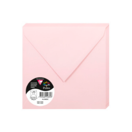 Pollen by Clairefontaine, Enveloppes, 165 x 165 mm, Rose, Carré, 120G, 5483C.jpg