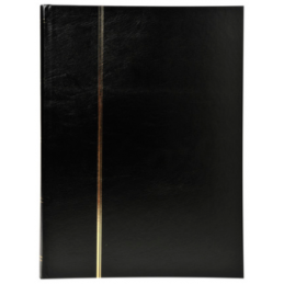 Exacompta, Album de timbres, 225 x 305 mm, 64 pages, Noir, 26161E