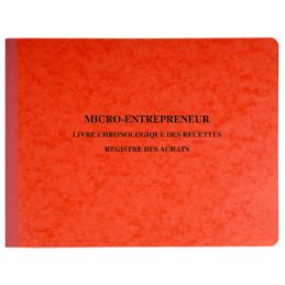 Exacompta, Piqûre, Micro entrepreneur, Livre chronologique, 4410E