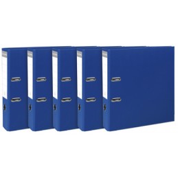 Exacompta, Classeur à levier, Premium, A4, 80 mm, Bleu foncé, 53352SE