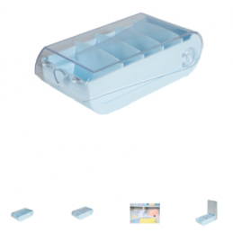 Exacompta, Learning box, BunnyBox, A8, Bleu pastel, 5336223D