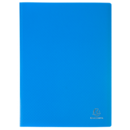 Exacompta, Protège documents, A4, 200 vues, Bleu, 85102E