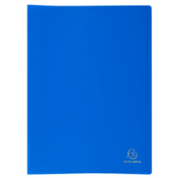 Exacompta, Protège documents, 100 vues, Bleu, 8557E