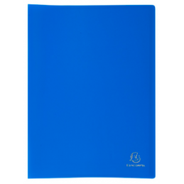 Exacompta, Protège documents, A4, 40 vues, Polypro, Bleu, 8522E