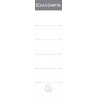 Exacompta, Etiquettes, Dos de classeur, 48 x 185 mm, Blanc, 537E