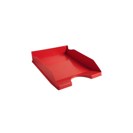Exacompta, Corbeille à courrier, ECOTRAY, A4, Rouge, 123107D