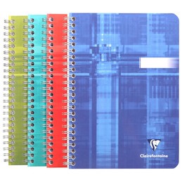 Clairefontaine, Carnet, Spirale, 148 x 210 mm, Uni, 180 pages, 8540C