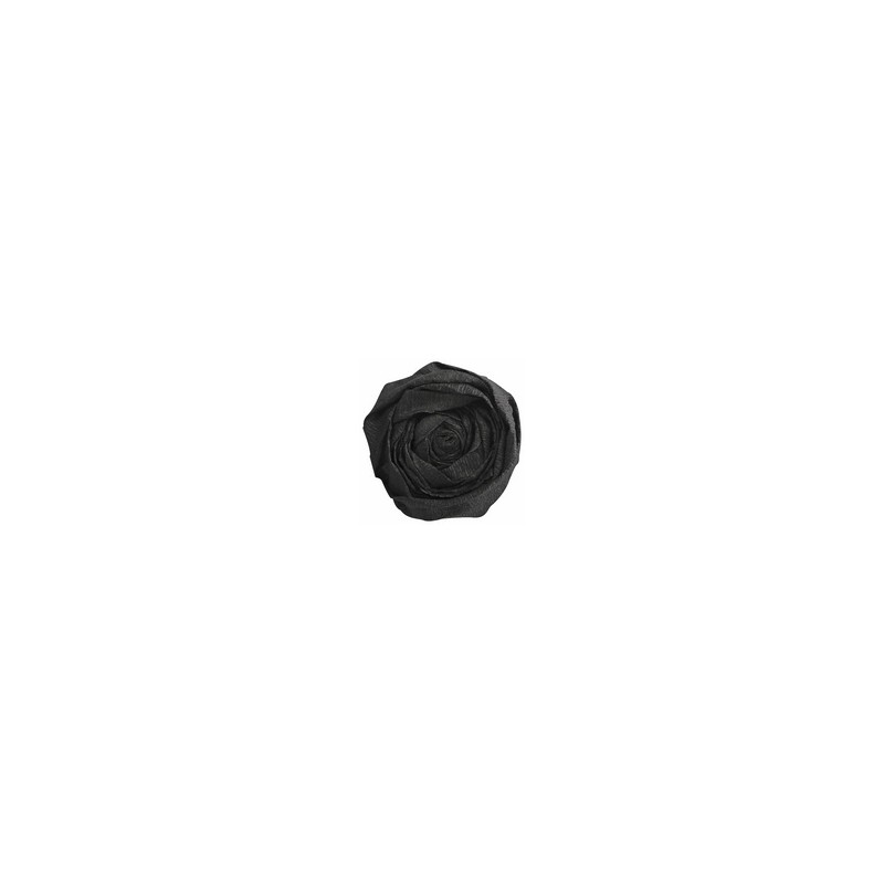 Clairefontaine, Papier crépon, Noir, 500 mm x 2.5 m, 95129C