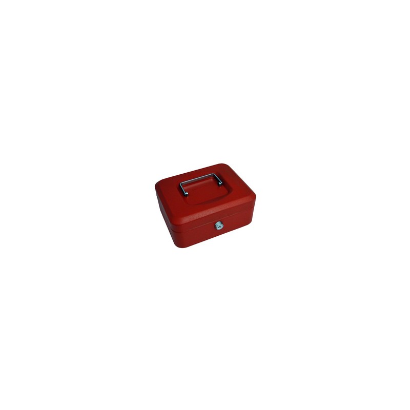 Pavo, Caisse à monnaie, 250 x 180 x 90 mm, Rouge, 8011889
