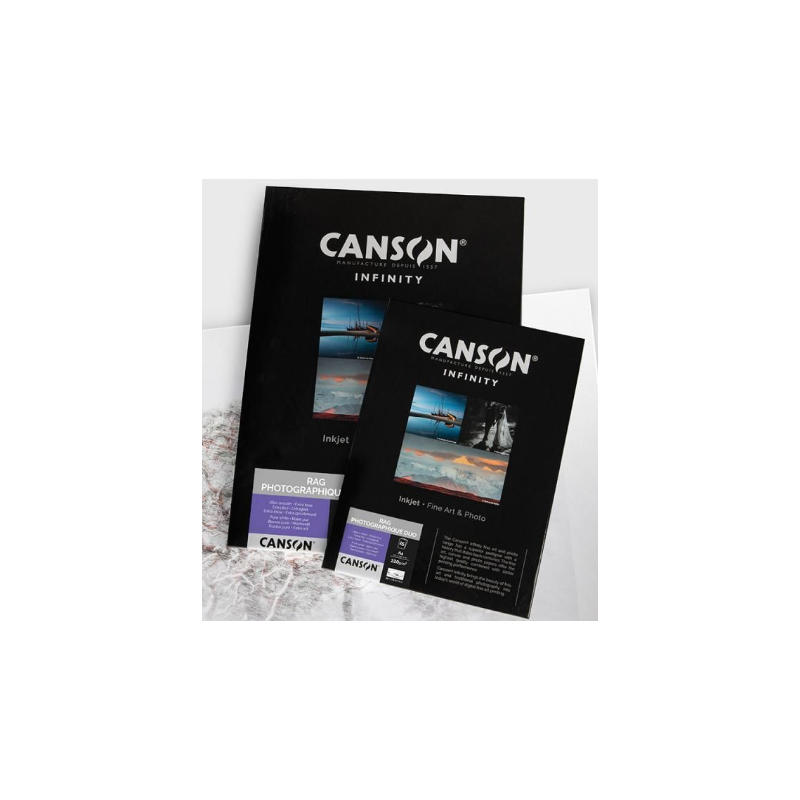 Canson, Infinity, Papier photo, A4, Rag Photographique Duo, 220g, C206211016