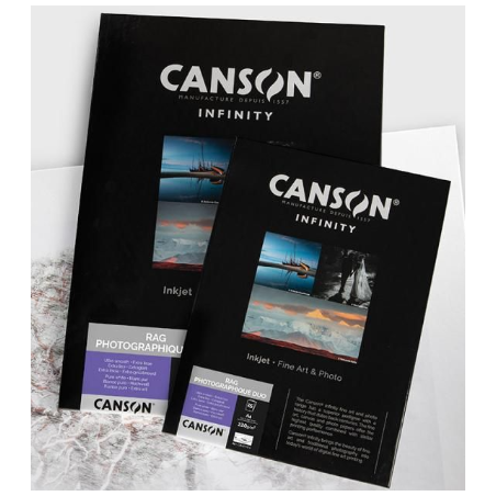 Canson, Infinity, Papier photo, A4, Rag Photographique Duo, 220g, C206211016