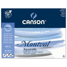 Canson, Bloc, Papier dessin, Montval, 240 x 320 mm, 200 g, C200807353