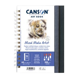 Canson, Carnet de croquis, ART BOOK, Mixed Média Artist, A4, C31200L007