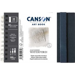 Canson, Carnet de dessin, ART BOOK, Saunders Waterford, A5, C31200L001