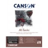 Canson, Bloc, Papier, Beaux arts, Mi-Teintes, 240 x 320 mm, Noir, C31036P001