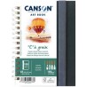 Canson, Carnet de croquis, ART BOOK, C à grain, A5, 180g, Blanc, C31200L009