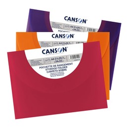 Canson, Pochette de rangement, Dessin, Polypro, 370 x 470 mm, C200007114