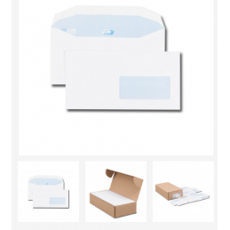 GPV, Enveloppes, Envel matic PRO, DA, 115x225mm, blanc, Fenêtre, 2520