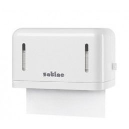 Satino by wepa, Distributeur d'essuie mains, Mini, blanc, 331470