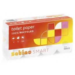 Satino by wepa, Papier toilette, Smart, 2 couches, blanc, 060610