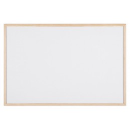 Bi-Office, Tableau blanc, cadre en bois, 600x400mm, MM03001010