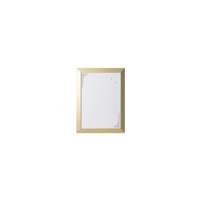 Bi-Office, Tableau blanc, design, Kamashi, 600x450mm, or, MM04458612
