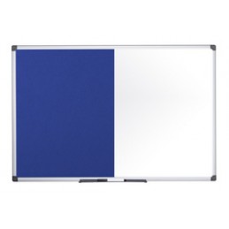Bi-Office, Tableau mixte, tableau blanc et feutre bleu, XA0222170