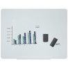 Bi-Office, Tableau magnétique en verre, 900x600mm, blanc, GL070101