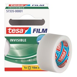 Tesa, Film, Ruban adhésif, 19mmx10m, mat, invisible, 57335-00001-01