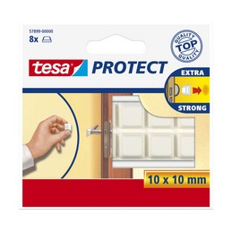 Tesa protect, Pastilles antiglisse et de protection, carré, 57899-00000-01