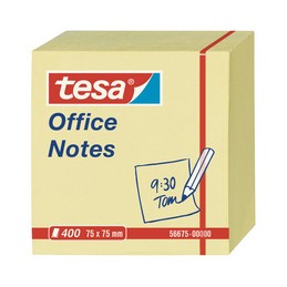 Tesa, Bloc cube, Notes adhésives, Office Notes, 75x75mm, 56675-00000-05