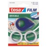 Tesa, Mini dévidoir avec 2 rubans adhésifs, Tesa film, mat invisible, 57857-00000-02