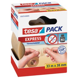 Tesapack, Ruban adhésif d'emballage, Express, Déchirable mains, 57810-00000-01