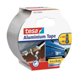Tesa, Ruban isolant, Aluminium tape, 10mx50mm, Résistant, 56223-00000-11