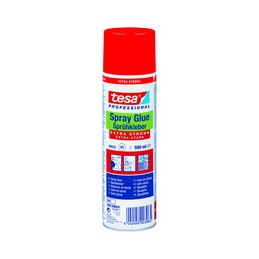 Tesa, Colle en spray, Extra strong, 500ml, Blanc, Glue, 60022-00000-01