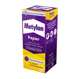 Metylan, Colle à tapisser, 125g, en méthylcellulose pure, MPP40