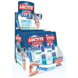 Loctite, Colle universelle, Super glue 3, Power easy, 9H 2608912
