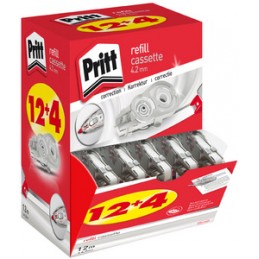 Pritt, Cassette de recharge, Flex, 970, Correcteur, multipack de 16, 9H PRX4H