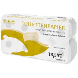 Tapira, Papier toilette, 4 couches, paquet géant, extra blanc, 07730036