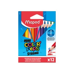 Maped, Crayons de couleur, COLOR'PEPS, STRONG, MINI, 862812